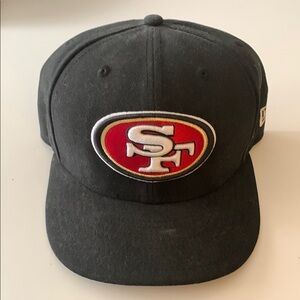 New Era Black SF Logo Cap